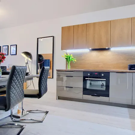 アパート Art Baltic Z Basenem - By Royal Aparts ミエルノ